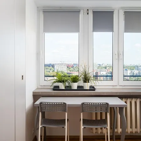 Smolna City View 7Th Floor Apartment Warsaw Exterior photo