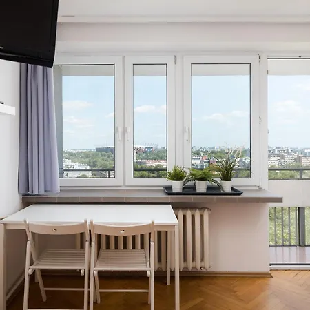Smolna City View 7Th Floor Apartment Warsaw Exterior photo